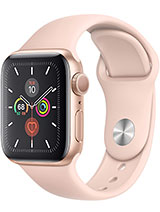 Best available price of Apple Watch Series 5 Aluminum in Namibia